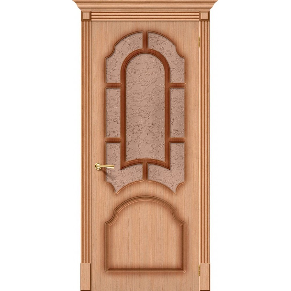 Межкомнатная дверь Соната Ф-01 (Дуб)/Риф.