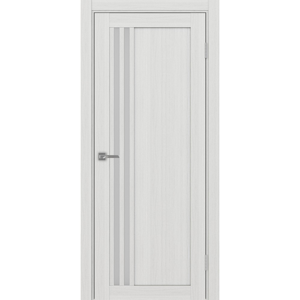 Межкомнатная дверь Турин-555 Ясень серебристый