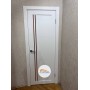 Межкомнатная дверь Турин-555 Белый снежный
