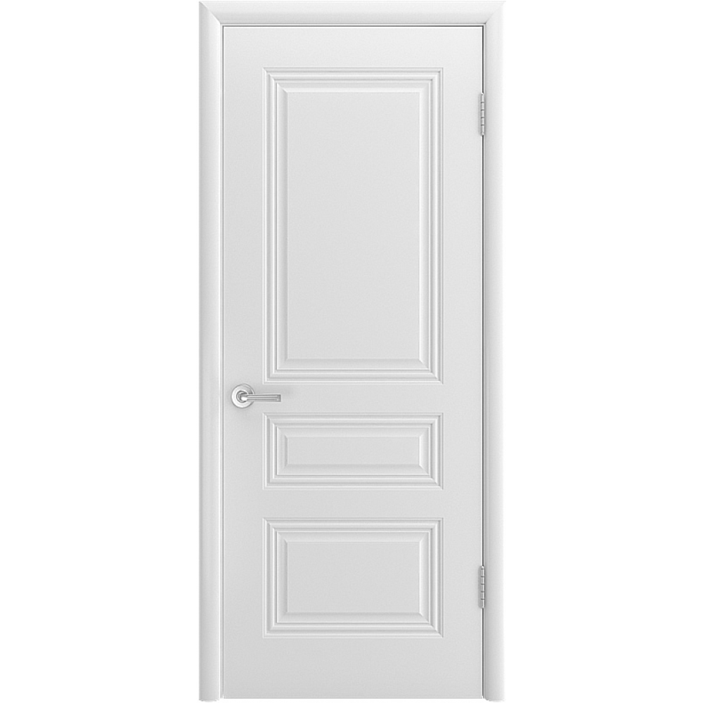 Межкомнатная дверь Трио Грейс B1 Эмаль Белая