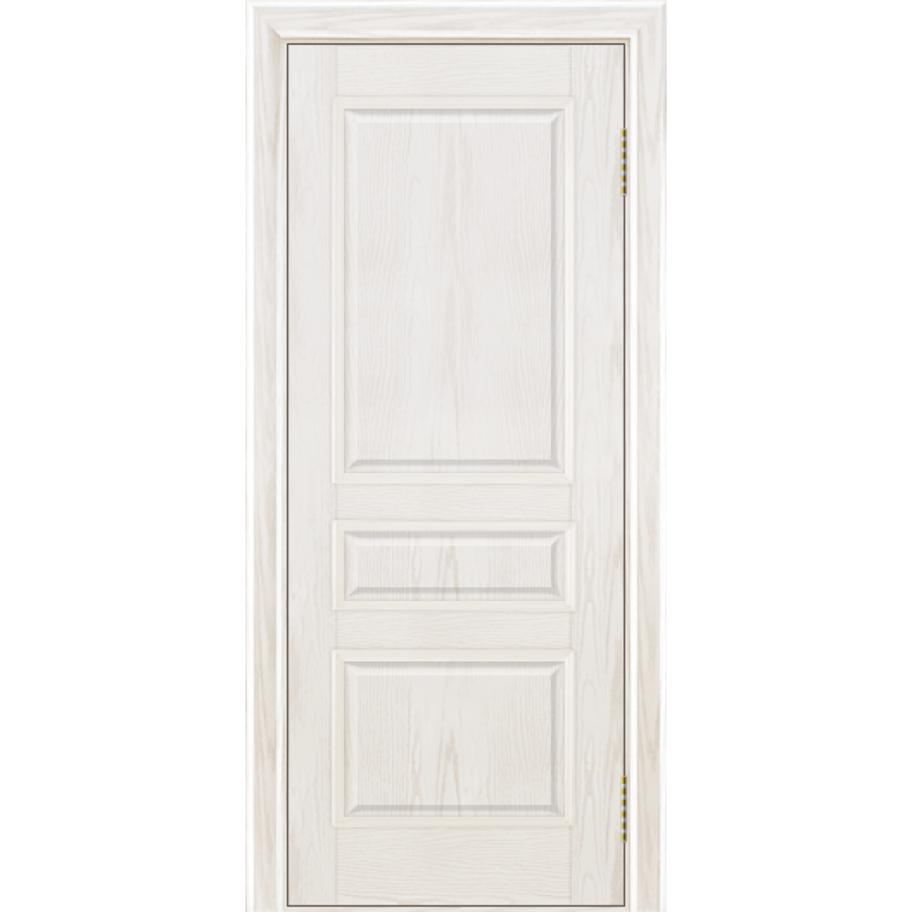 Межкомнатная дверь «КАЛИНА» тон 38 Белый ГЛ