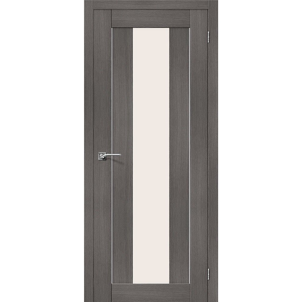 Межкомнатная дверь Порта-25 alu Grey Veralinga/Magic Fog